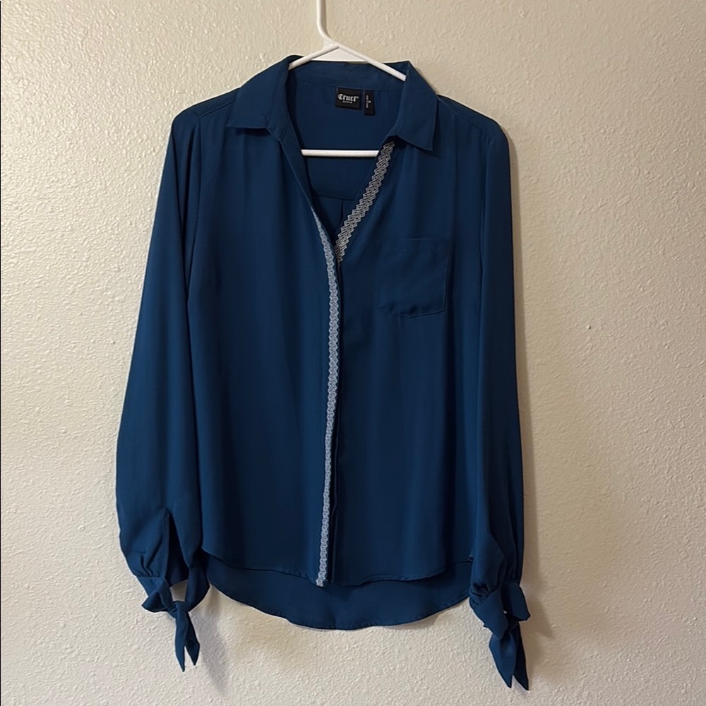Cruel girl button up blouse